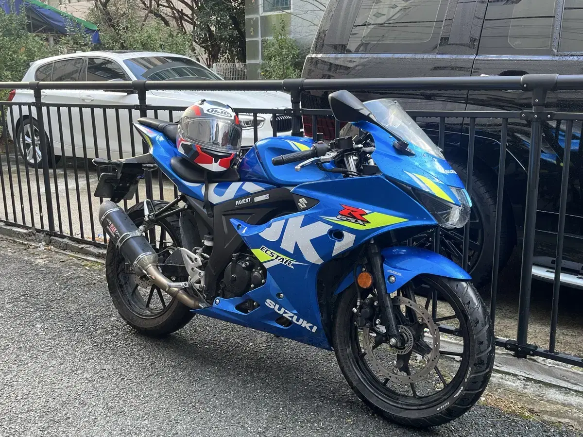 개인 스즈키 gsxr125 오토바이 알차 요시무라